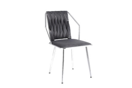 Daisy Grey Silver Dining Chair Set of 2