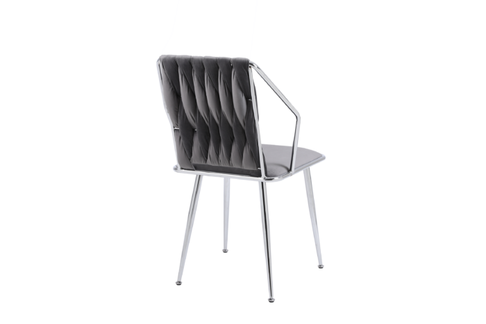 Daisy Grey Silver Dining Chair Set of 2