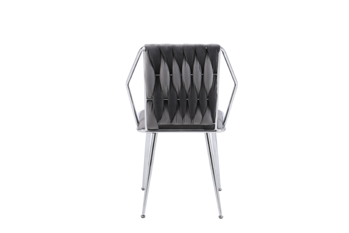 Daisy Grey Silver Dining Chair Set of 2