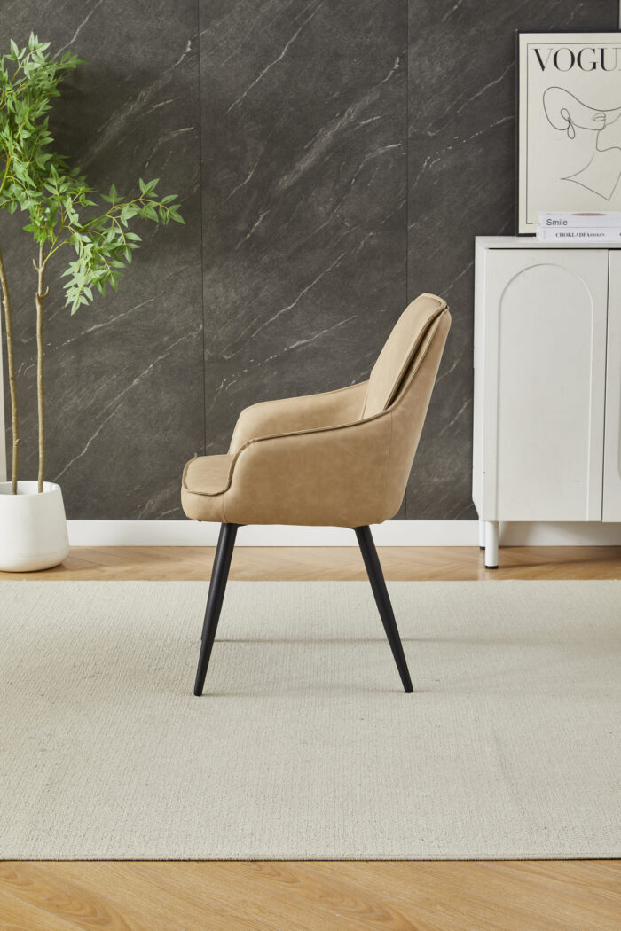 Palermo Beige Dining Chair Set of 2