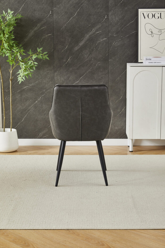 Palermo Grey Dining Chair Set of 2