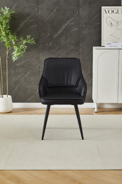 Palermo Black Dining Chair Set of 2