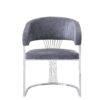 Porado Grey Dining Chair Set of 2