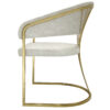 Porado Cream Dining Chair Set of 2