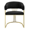 Porado Black Dining Chair Set of 2