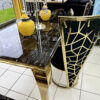 Vienna Black & Gold Dining Chair Set of 2