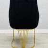Lasco Black & Gold Dining Chair Set of 2