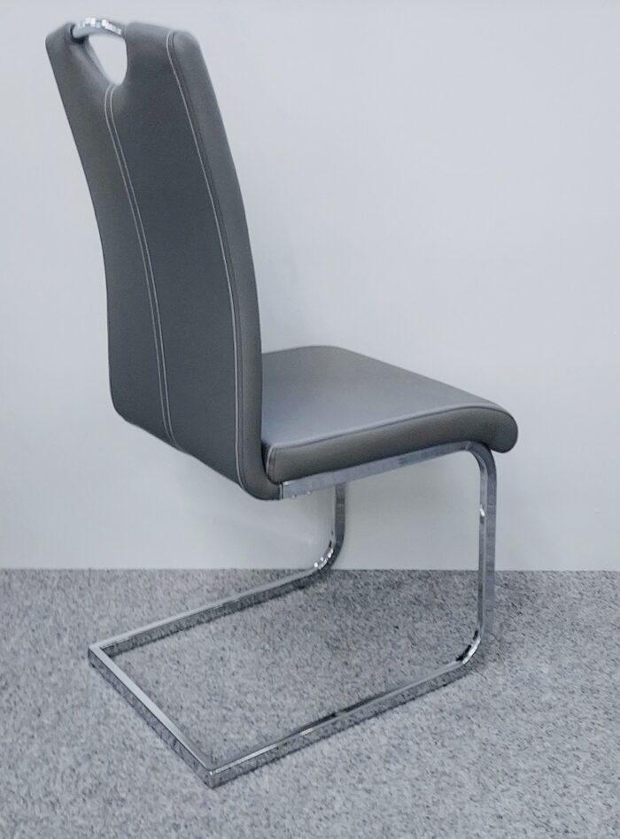 Milan Grey Dining Chair Set of 2