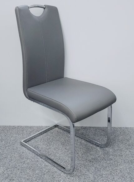 Milan Grey Dining Chair Set of 2