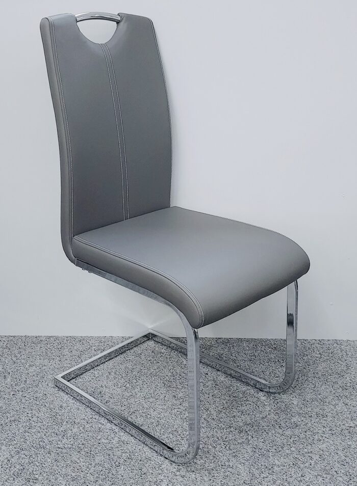 Milan Grey Dining Chair Set of 2