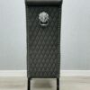 Sofia Grey PU Chair Set of 2