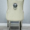 Majestic Cream PU Chair Set of 2