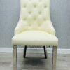 Majestic Cream PU Chair Set of 2