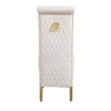Sofia Cream & Gold Square Knocker Dining Chair Set of 2