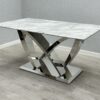 California Grey Marble180cm Dining Table