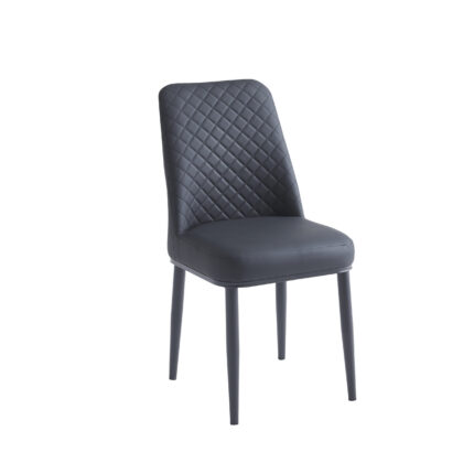 Oxford Black PU Dining Chair Set of 4