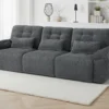 Dallas Electric Sofabed Grey 3 Seater