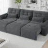Dallas Electric Sofabed Grey 3 Seater
