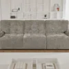 Dallas Electric Sofabed Mushroom 3 Seater