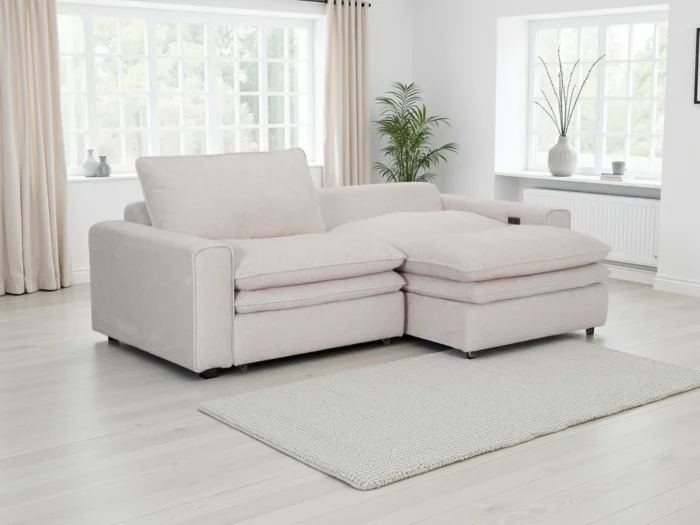 FlorenceCloudElectricSofaBeige1 Florence Cloud Beige Electric Sofa