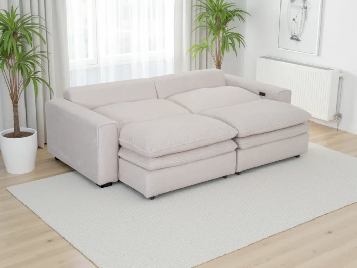 FlorenceCloudElectricSofaBeige3 Florence Cloud Beige Electric Sofa