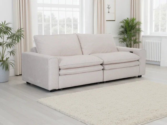 FlorenceCloudElectricSofaBeige3_1 Florence Cloud Beige Electric Sofa