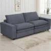 FlorenceCloudElectricSofaGrey2 Florence Cloud Grey Electric Sofa