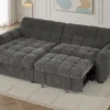 Florida Sofabed Grey Universal Corner