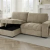 Franklin Sofabed Beige Universal Corner