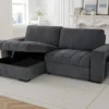 Franklin Sofabed Grey Universal Corner