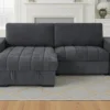 Franklin Sofabed Grey Universal Corner