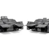 Galaxy Tech Electric Recliner Sofa Grey 3+2 Set