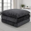 Solaya Sofa Black Footstool