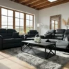 Gemini_Generated_Image_eckrneckrneckrne Stanley Manual Recliner Sofa Black 3+2+1