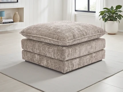Solaya Sofa Beige Footstool