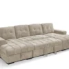 Palermo Sofabed Beige U Shape Corner