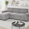 Hudson Sofabed Grey Universal Corner