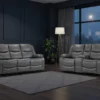 Harald Electric Recliner Sofa Grey 3+2 Seater