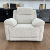 Owen Electric Recliner Sofa Beige Armchair