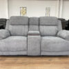 Owen Electric Recliner Sofa Grey 2 Seater