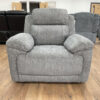 Owen Electric Recliner Sofa Grey Armchair