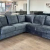 Serena Sofa Black Large Corner