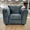 Serena Sofa Black Armchair