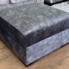 Serena Sofa Black Footstool