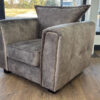 Serena Sofa Brown Armchair