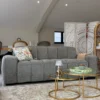 Paris Sofa Grey 3 Seater