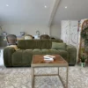 Paris Sofa Olive 3 Seater
