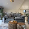 Solaya Sofa Grey 3 Seater