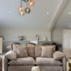 Solaya Sofa Beige 3 Seater