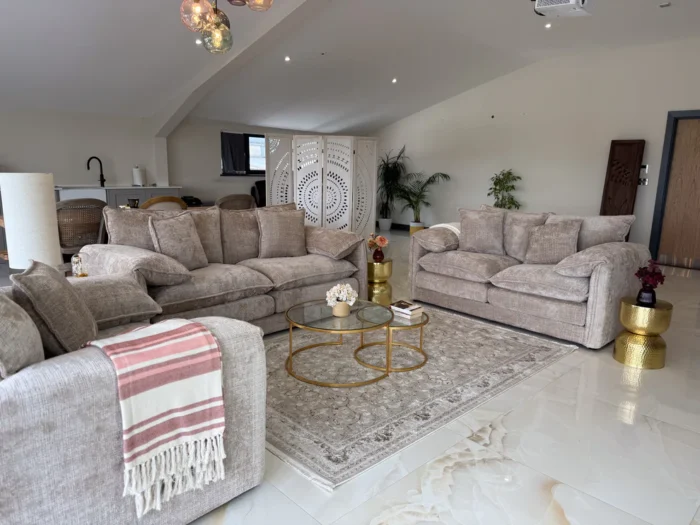 Solaya Sofa Beige 3+2 Set